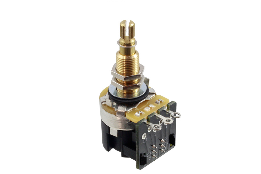 CTS Long Thread 500K Push Pull Audio Pot